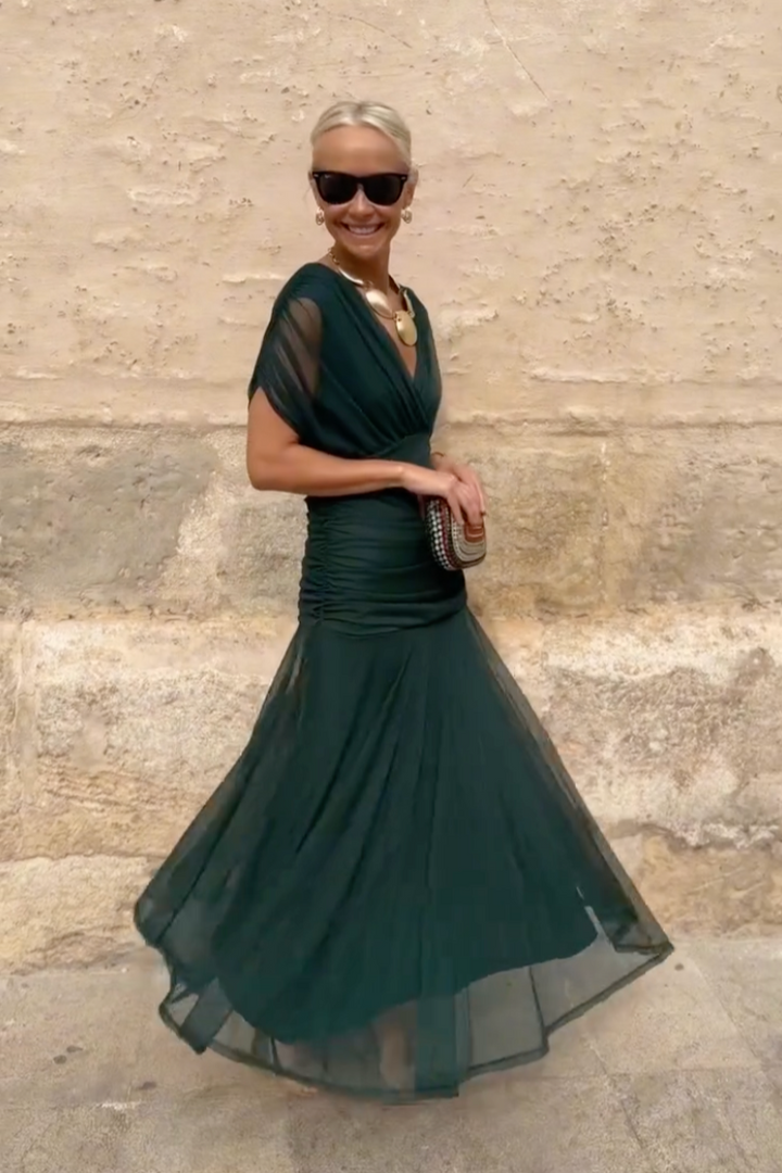 Vestido Bella Escote en V