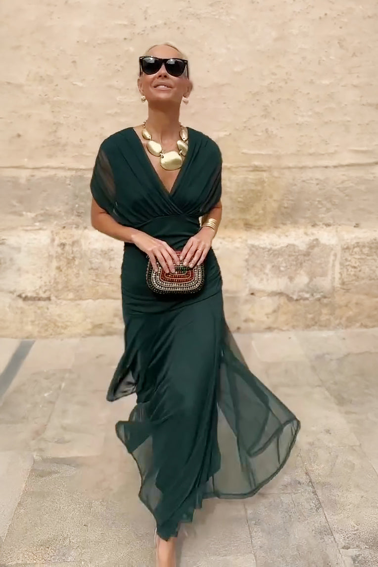 Vestido Bella Escote en V