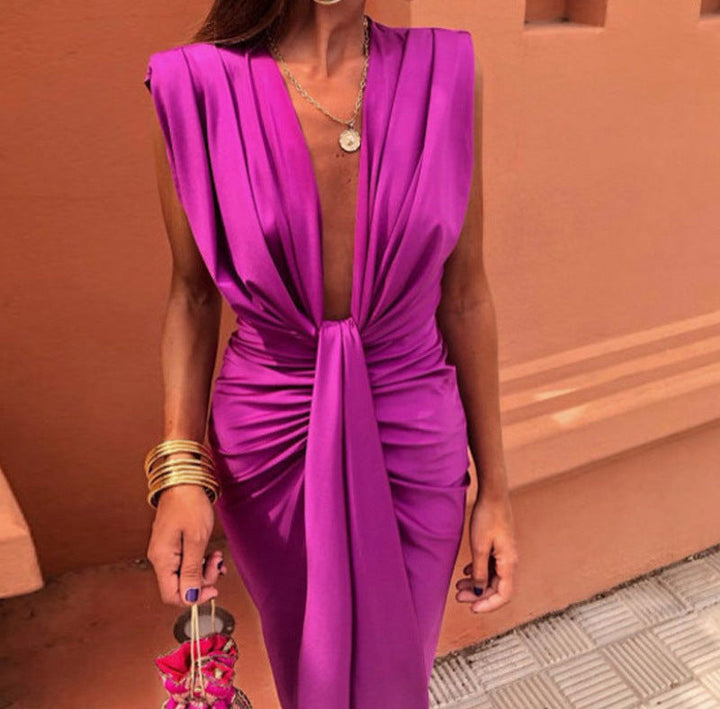 Vestido De Verano Elegante Y Ligero Para Mujer